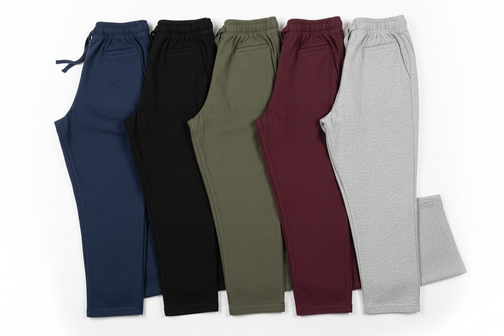 Cotton pants in different colors 